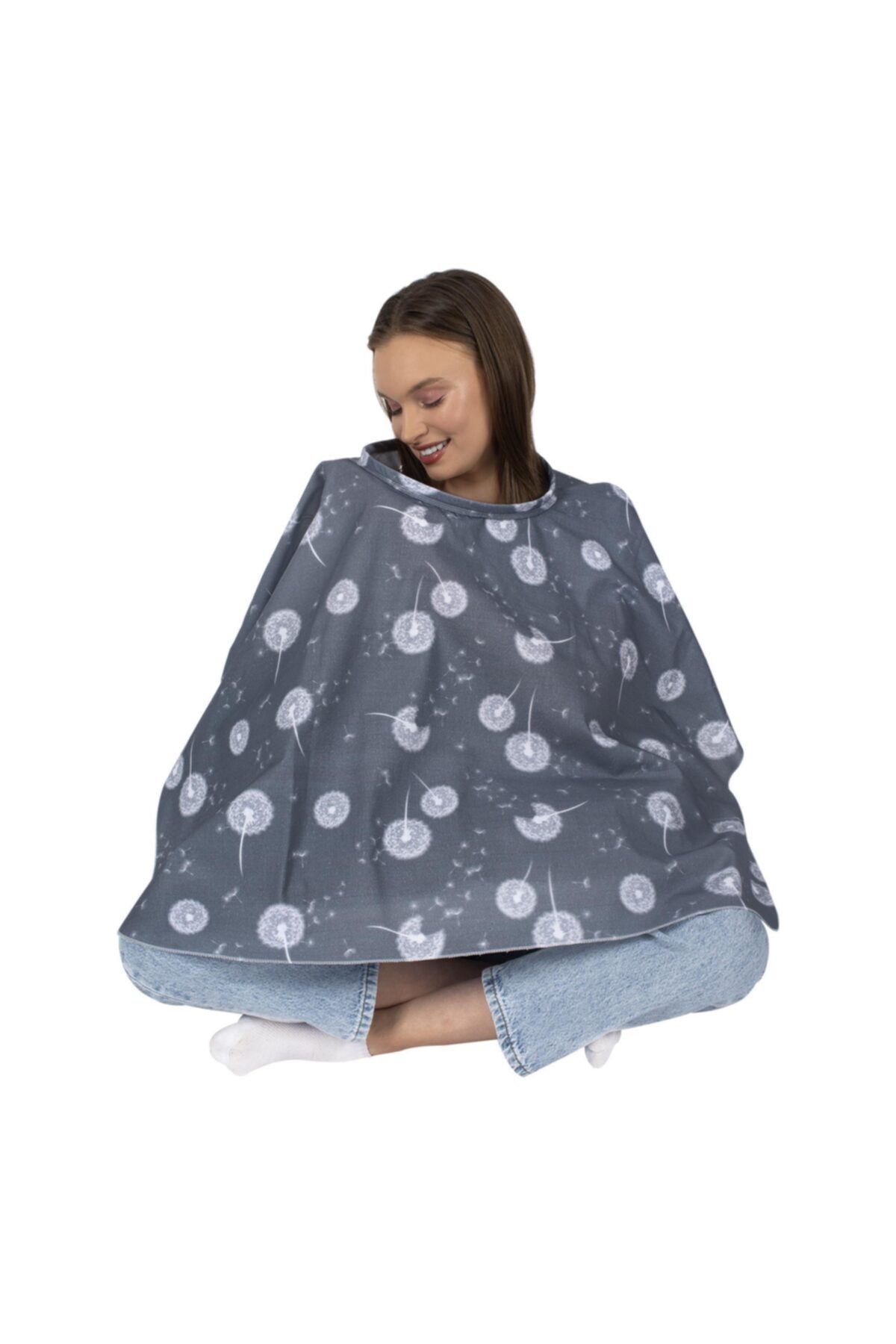 Sevi Bebe Anne Emzirme Örtüsü Önlüğü ART-6280 Uç Uç Desen fotoğrafı 2 (önizleme)