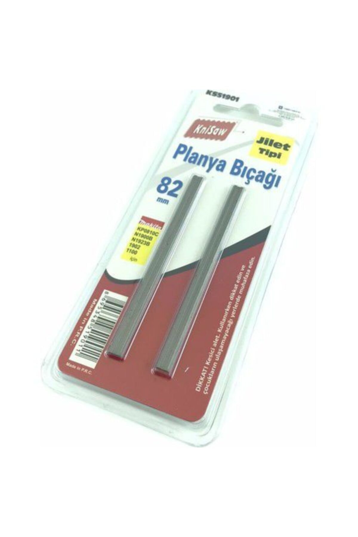 Knisaw Ks51901 Planya Bıçağı Jilet Tipi 82 Mm 2'li Set