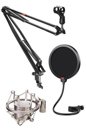 Nb40x Set Rode Nt1-a Için Mikrofon Standı Filtre Shock Mount 22729