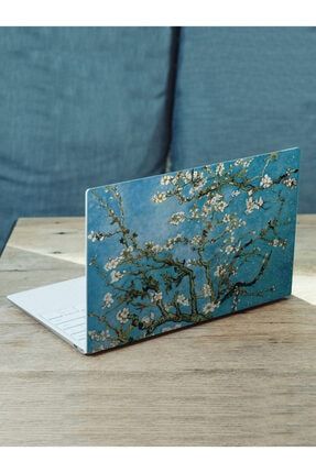 Çiçek Açan Badem Ağacı Van Gogh Defter, Tablet, Laptop, Pc, Macbook Üzerine Kaplama Için Sticker sanatsal