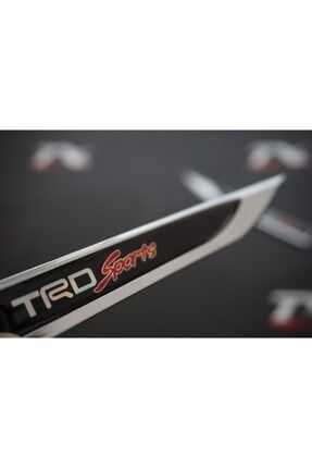 Toyota Trd Sports Logo Çamurluk Yanı Krom Metal Bıçak Logo DK00001714S