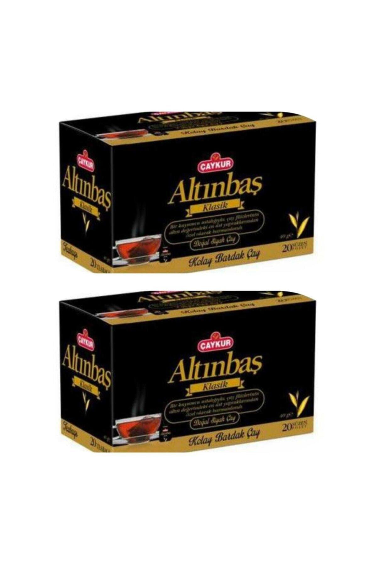 Çaykur Altınbaş Süzen Poşet Çay 40 gr 20 Li Paket 2 Adet