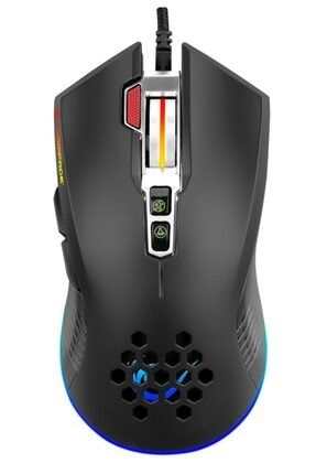 Smx-r75 Strıker Makrolu 8tuşlu Rgb Gaming Oyuncu Mouse Rampage SMX-R75 STRIKER