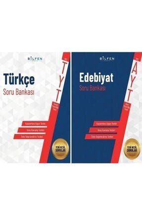 Tyt Türkçe & Ayt Edebiyat Soru Bankası Seti AKA3692S478
