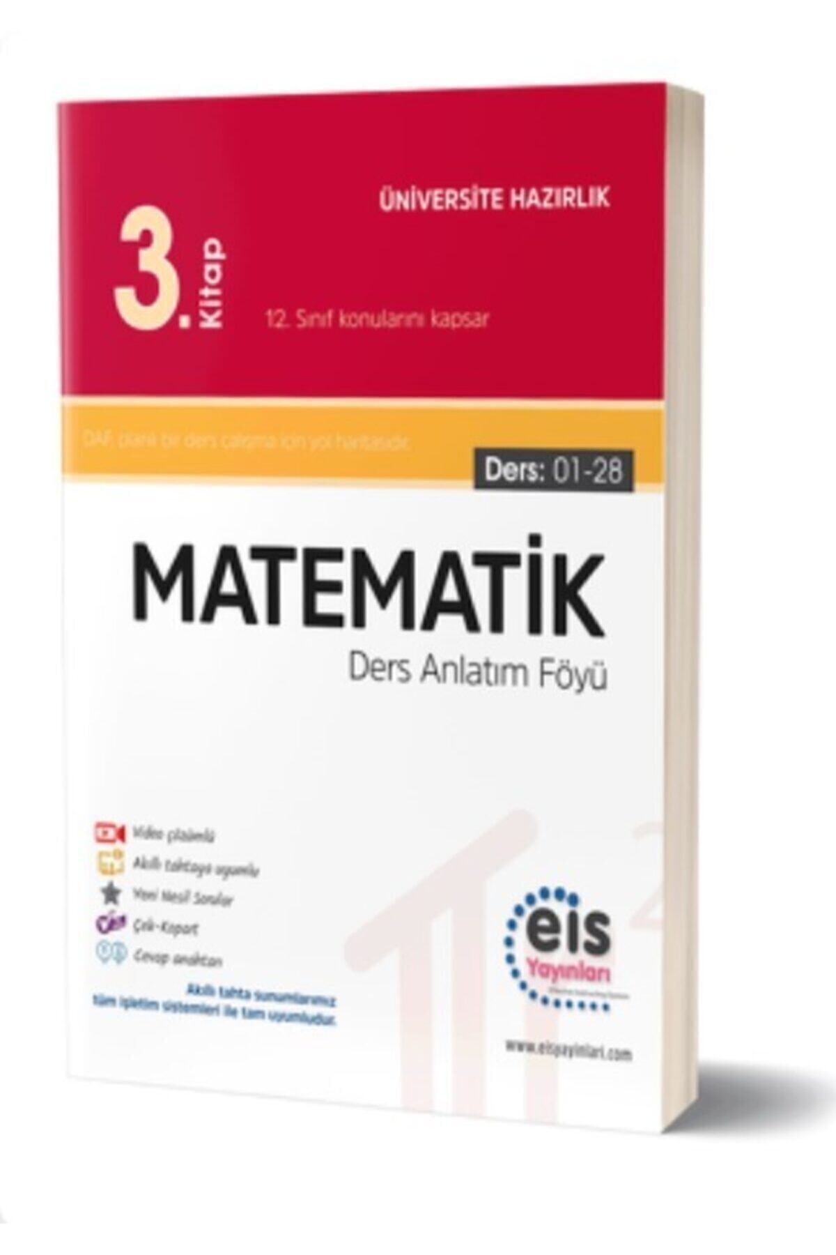 Eis Yayinlari Eis Yks Ayt Daf Matematik 3 Kitap Ders Anlatim Foyu 12 Sinif Konulari Ders 01 28 Fiyati Yorumlari Trendyol