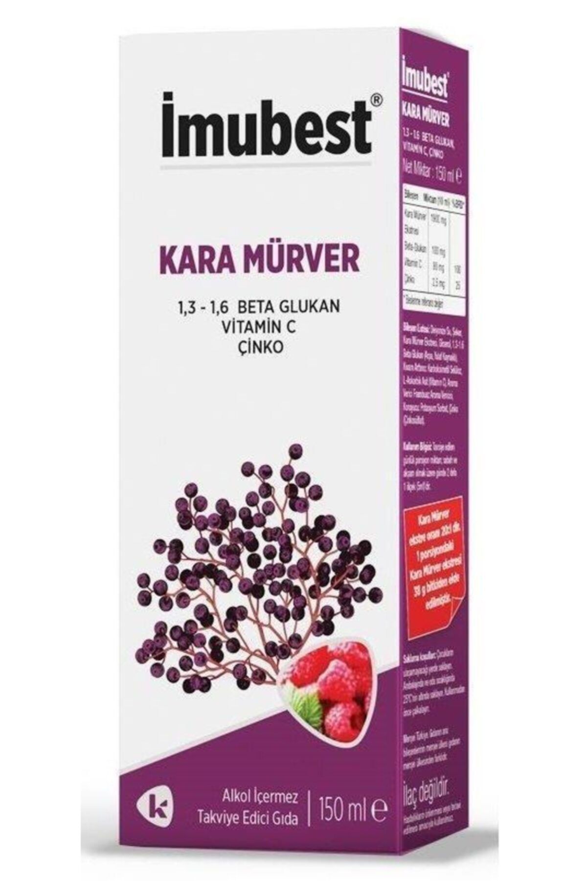 imubest surup 150 ml sambucus nigra