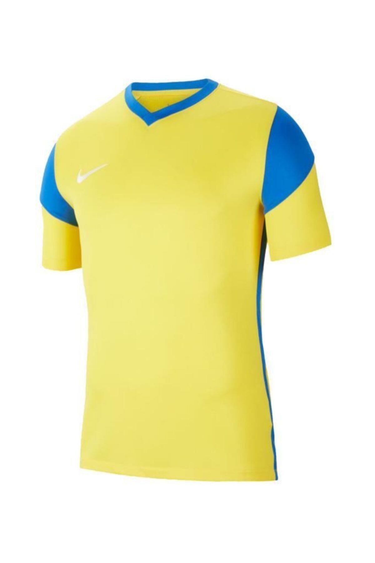 Yellow nike hot sale football shirt