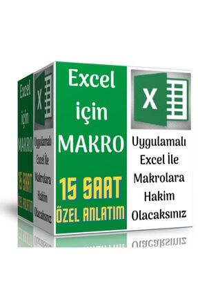 Excel Için Makro Eğitim Seti (15 Saat Özel Anlatım) 548