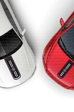 Ford Focus Uyumlu Kaput Şerit Sticker Spor Modifiye Görünümlü - Araca Özel kap-ser-0157