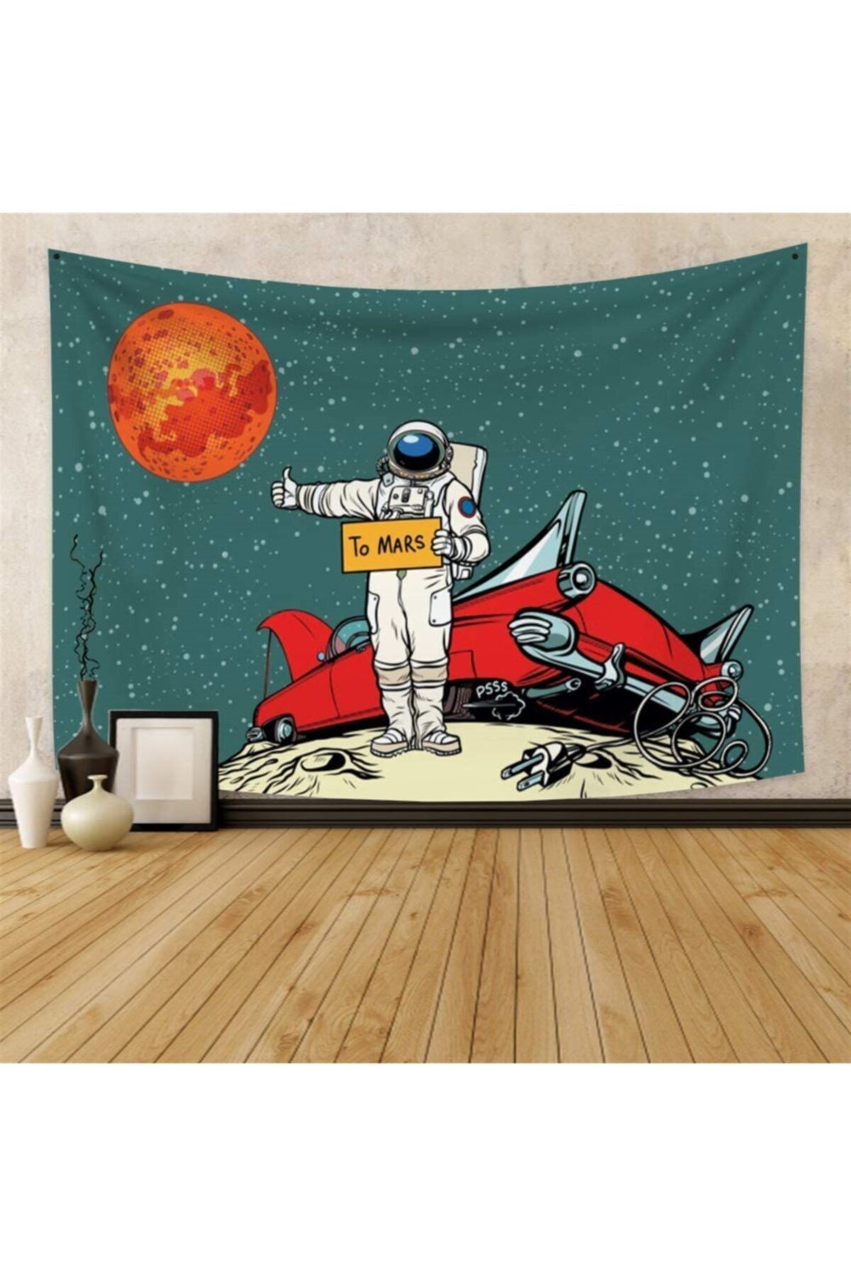 Trendiz Mars Astronot Duvar Halısı Fiyatı, Yorumları TRENDYOL