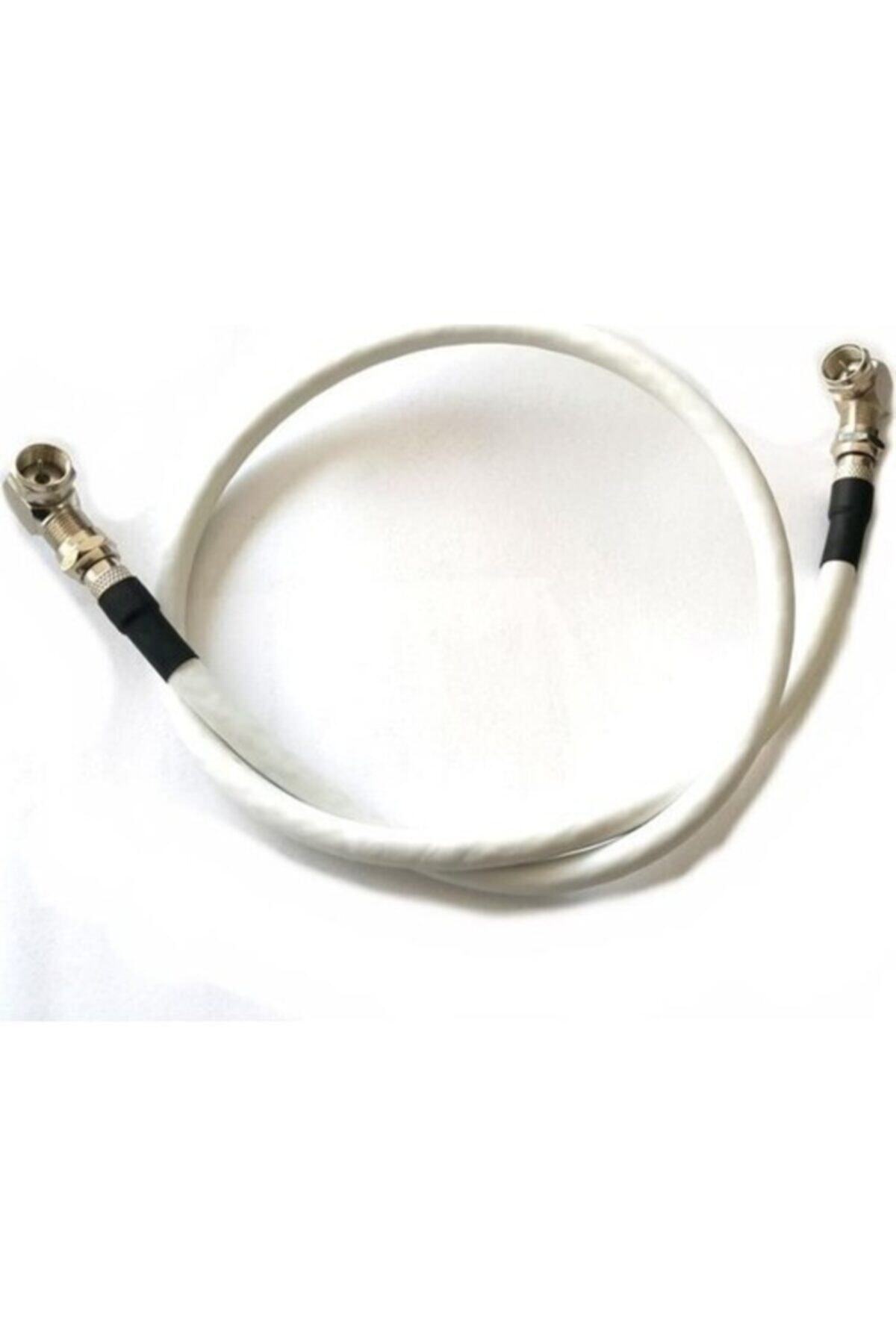 Genel Markalar F Konnektörlü Uydu Anten Kablosu L Tipi 90 Derece Full Hd 4k 3d Destekli 70 M