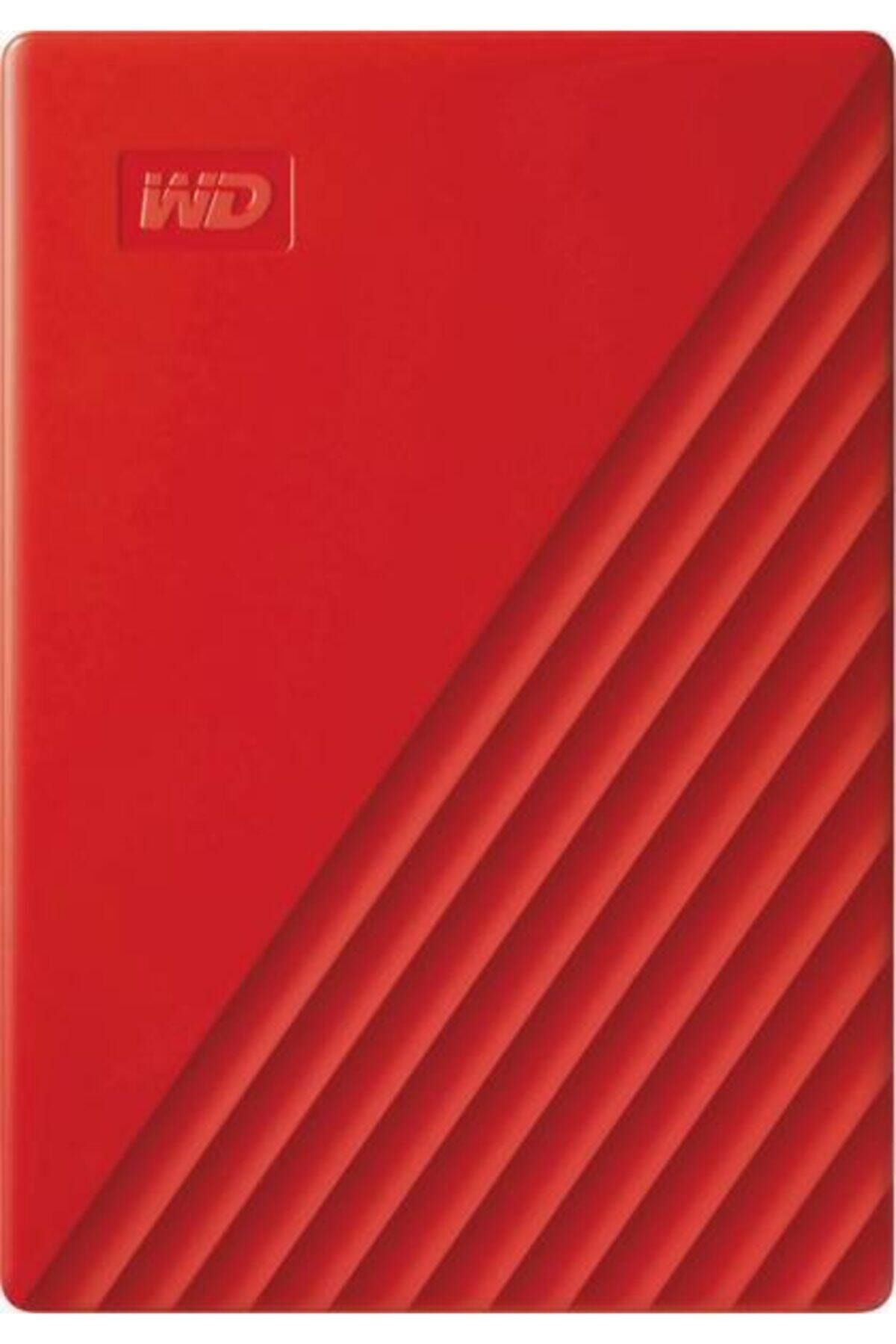 WD My Passport 4TB 2.5" Usb 3.2 Taşınabilir Disk WDBPKJ0040BRD-WESN Kırmızı