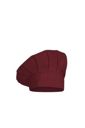 Aşçı Şapkası Mantar Kep (bordo) MK01