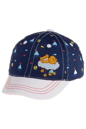 Erkek Bebek Kep Şapka 0-18 Ay Lacivert A62401011Y11