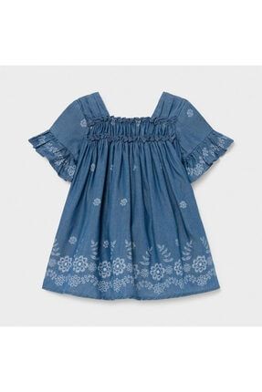 Kız Bebek Lacivert Denim Elbise 21-01981-005-800