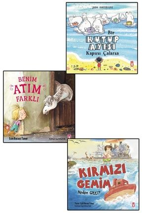 Benim Atım Farklı, Kırmızı Gemim Neden Gitti, Bir Kutup Ayısı Kapını Çalarsa (3 Kitap) BenimAtımKırmızıGemim