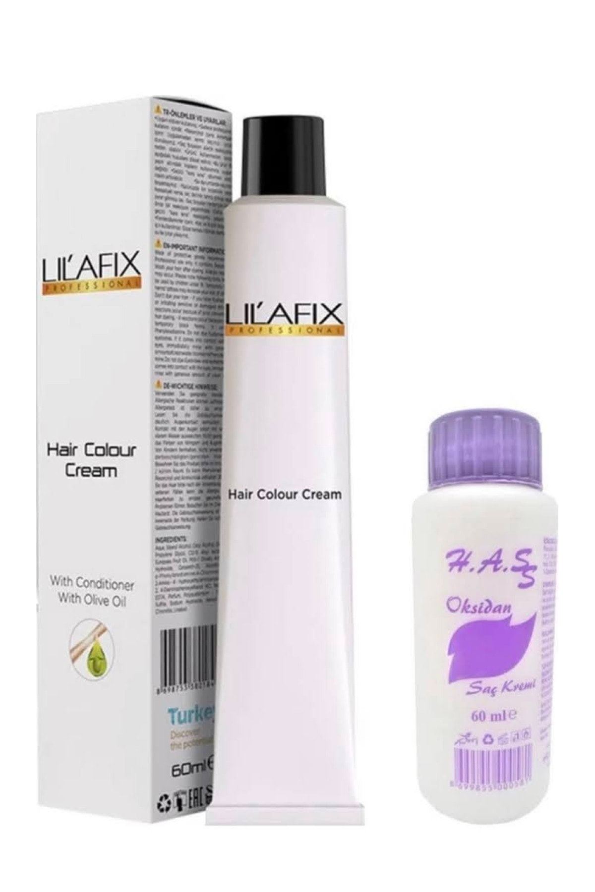 Lilafix Krem Saç Boyası 60 Ml. + Oksidan 60 Ml. (1 Adet)