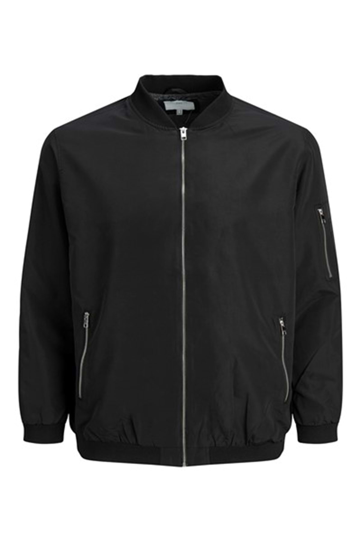 جک اند جونز ژاکت زیپ دار 12173990 Erush - مشکی - 3xl - St04450-black-3xl