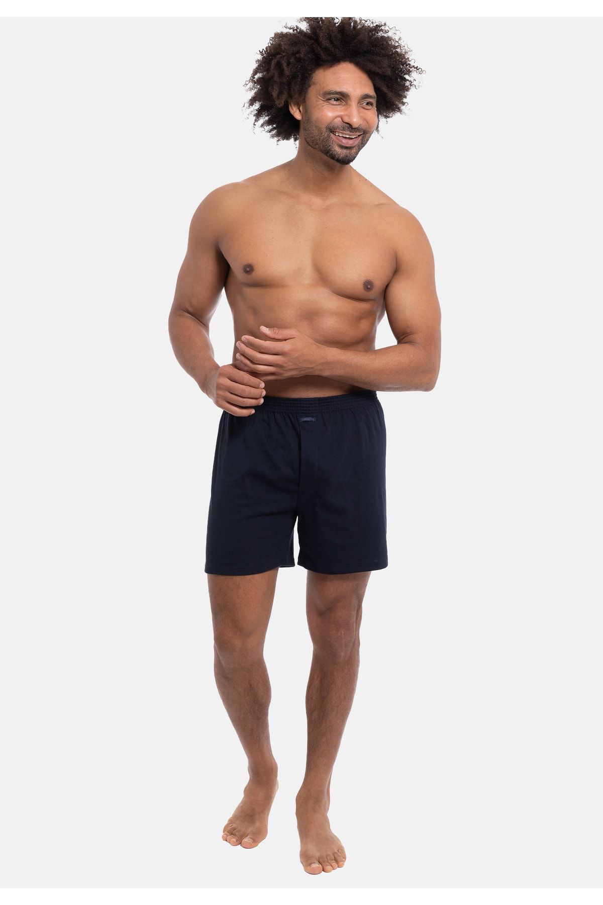 AMMANN Boxershorts Blau 3er-Pack Fast ausverkauft