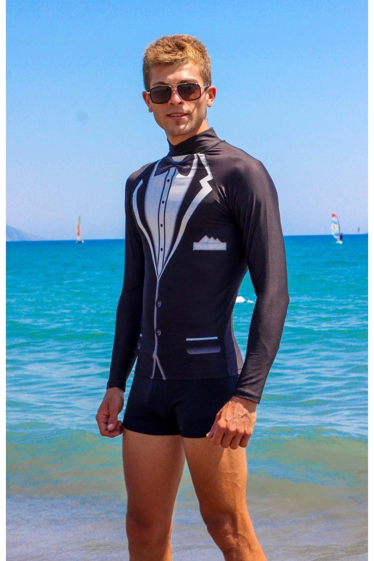 Hellbender-Tuxedo Designed Rashguard 4