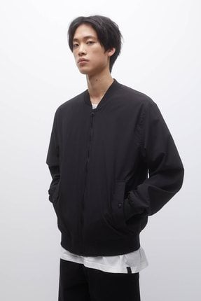 Pull Bear Erkek Hafif bomber ceket Fiyat Yorumlar Trendyol