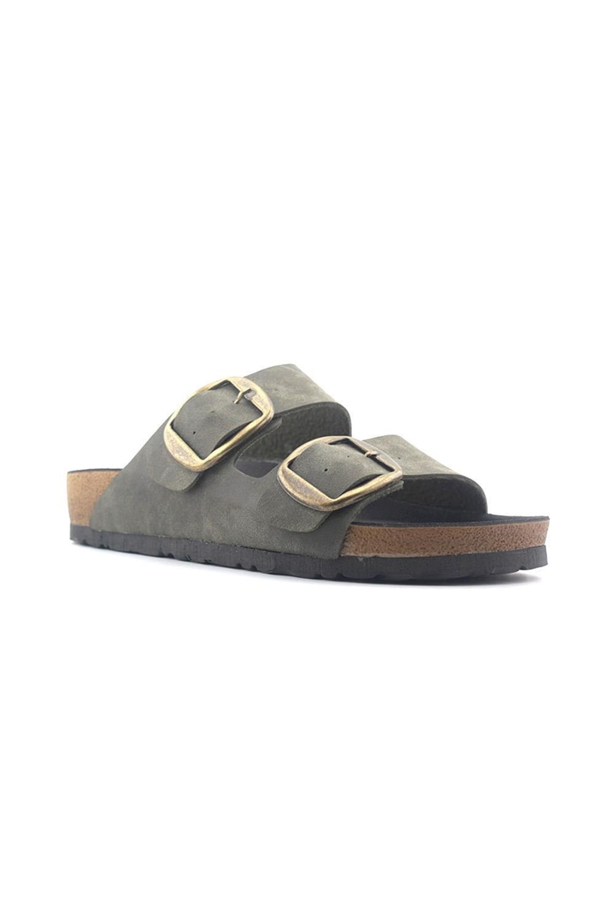 دمپایی Pierre Cardin پیر کاردین زنانه خاکی PC 6958 اورجینال - تصویر 2