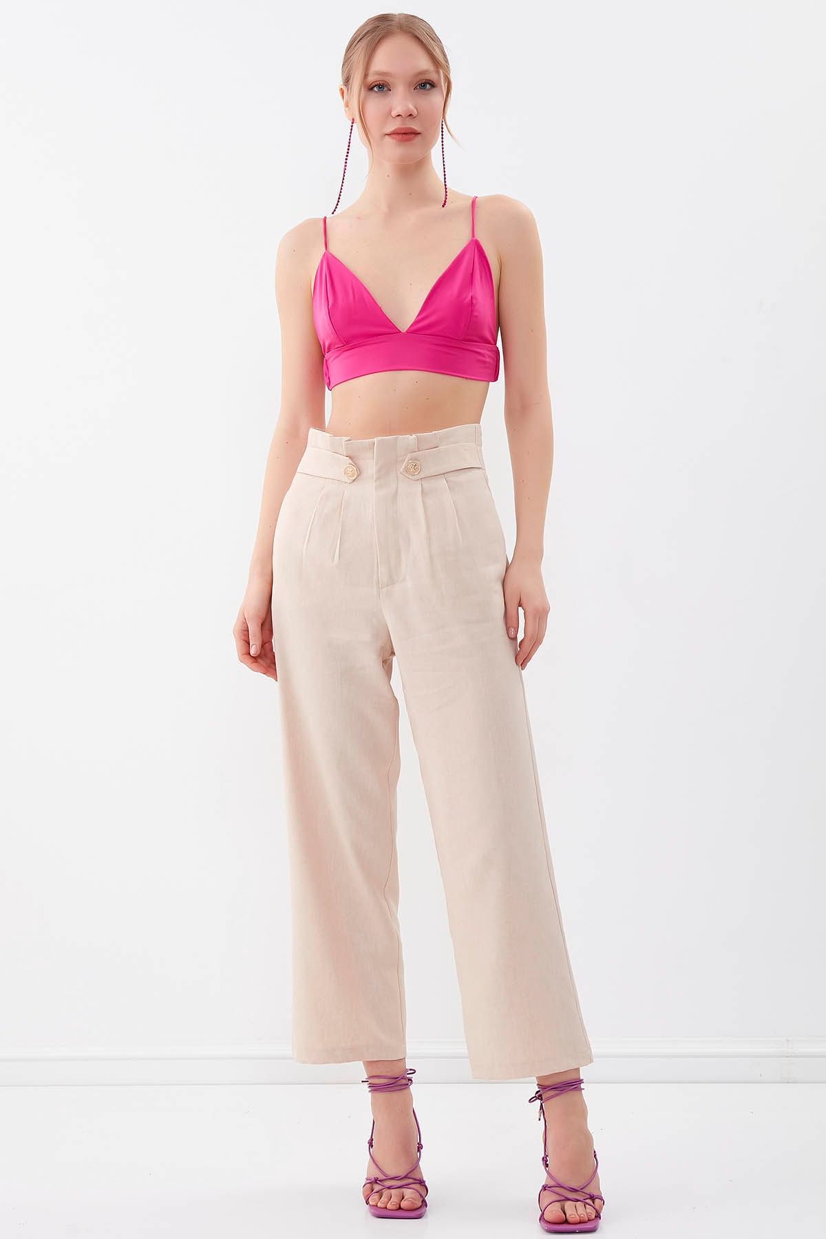 Vitrin Hose Grau Wide Leg Fast ausverkauft