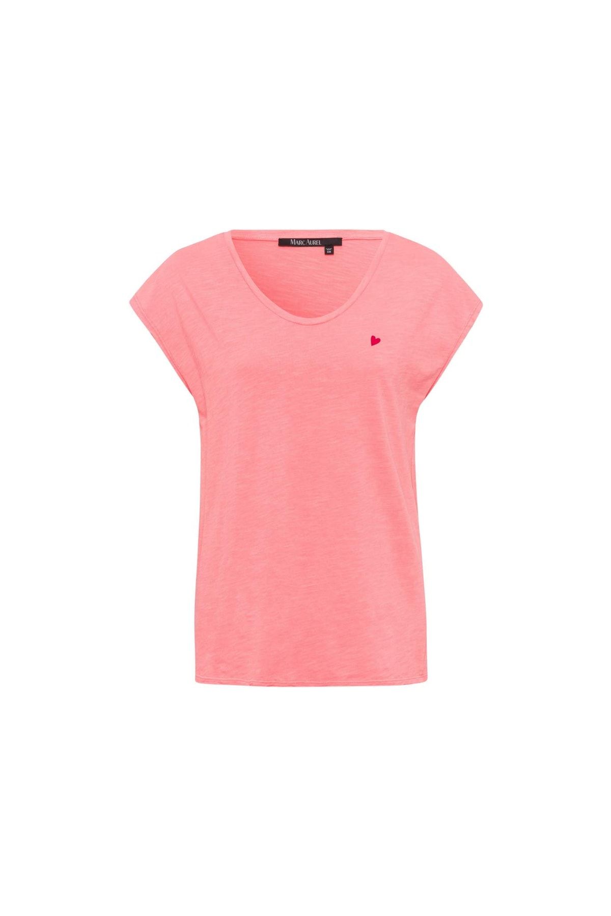 Marc Aurel T-Shirt Rosa Regular Fit Fast ausverkauft