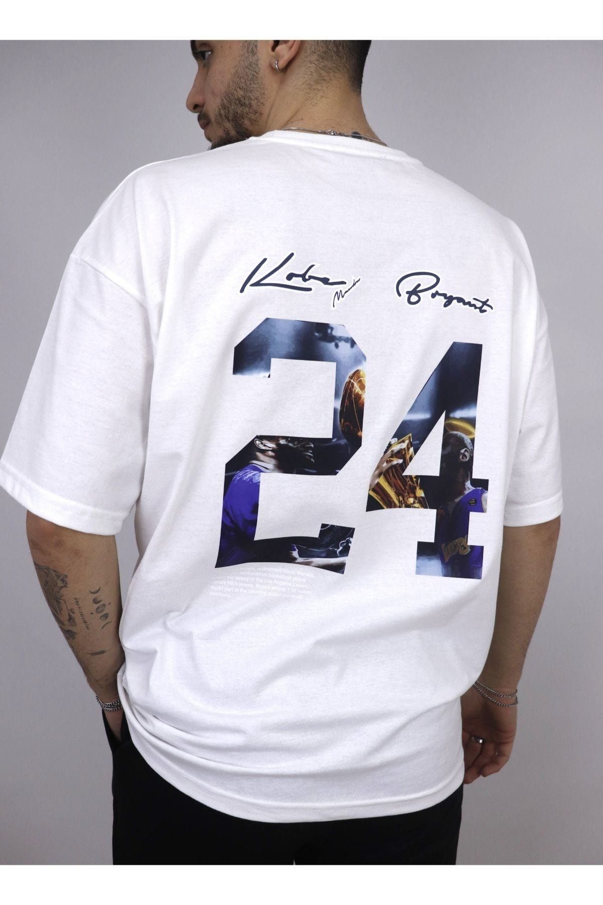 Kobe white t hotsell shirt