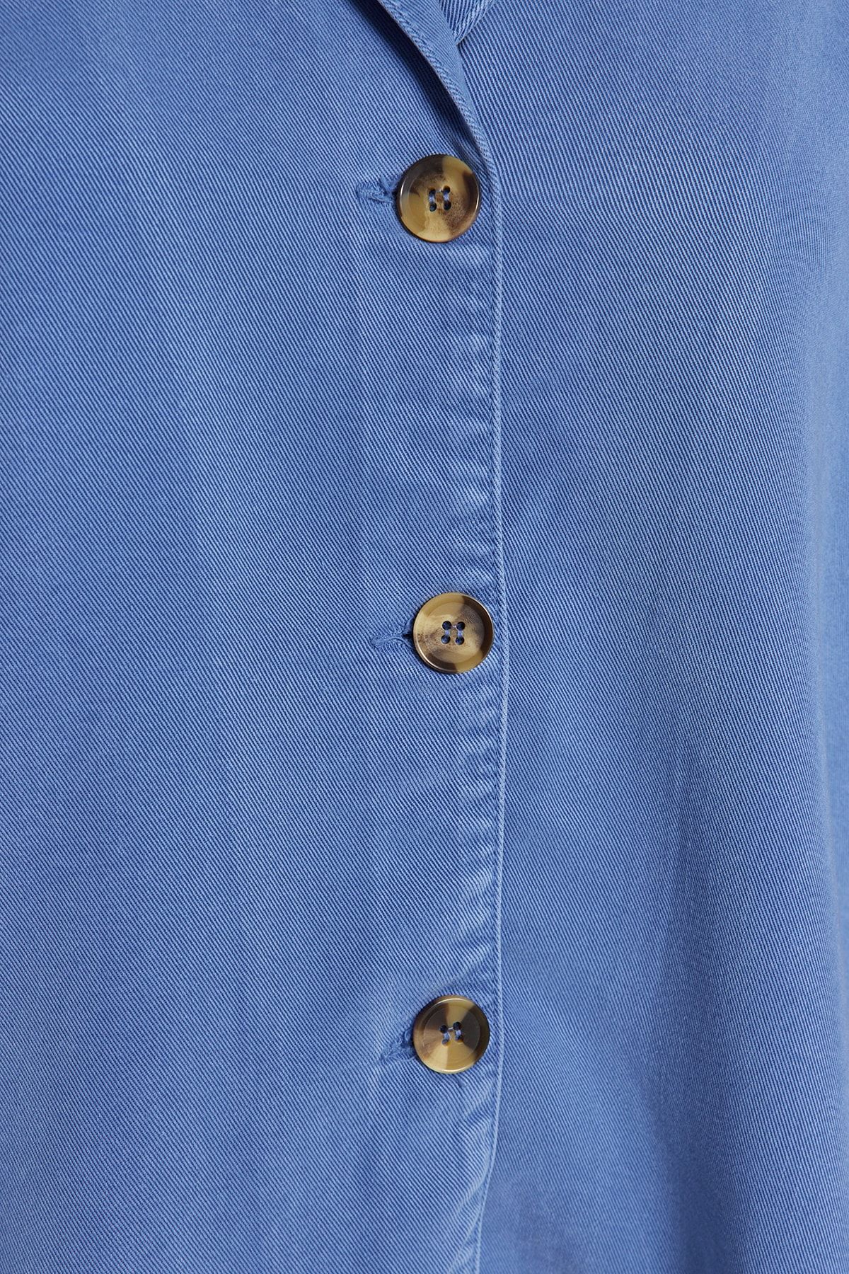 Trendyol Collection-Blaues Tencel™-Jeanshemd TWOSS23GO00410 5