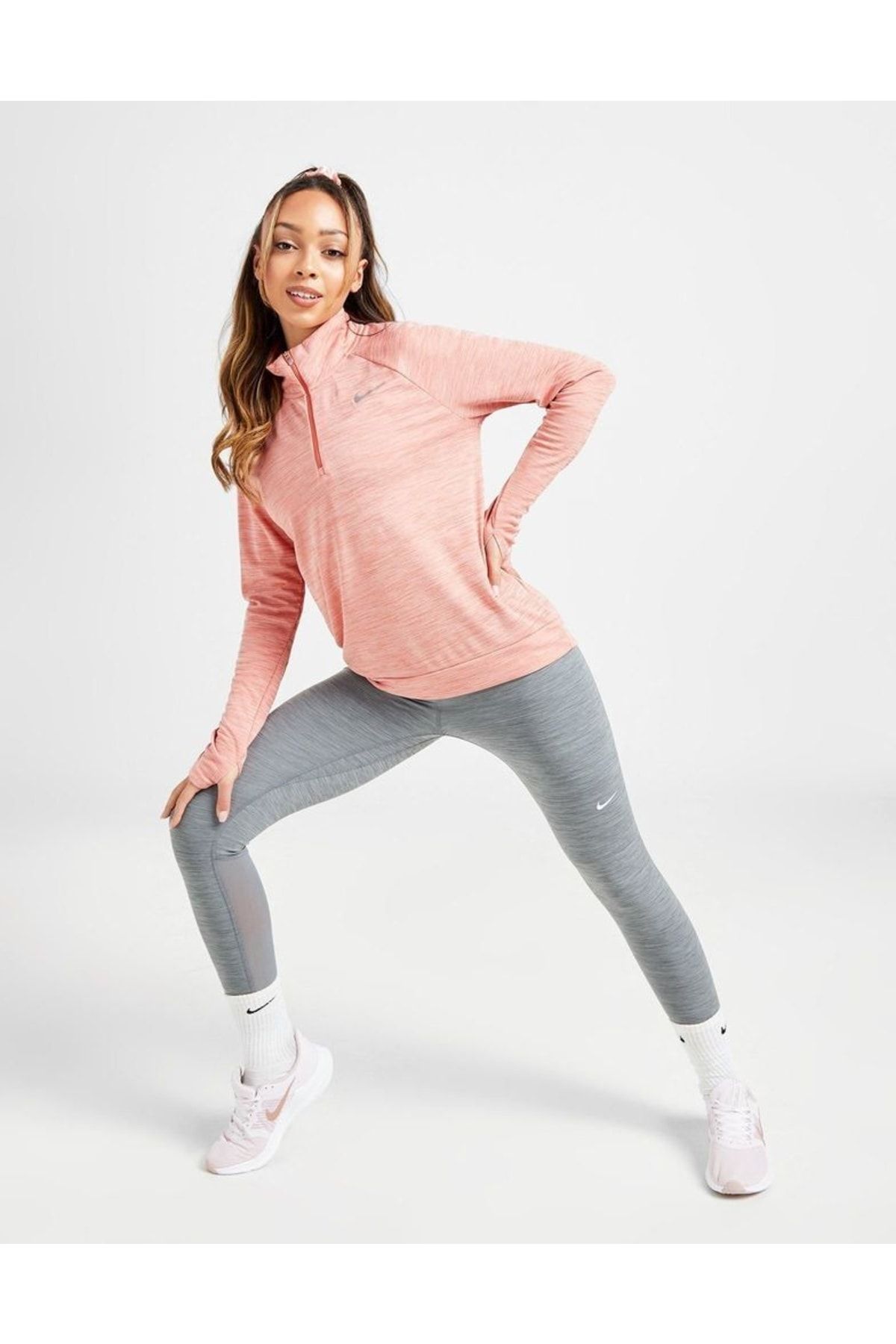 Nike zip track best sale top