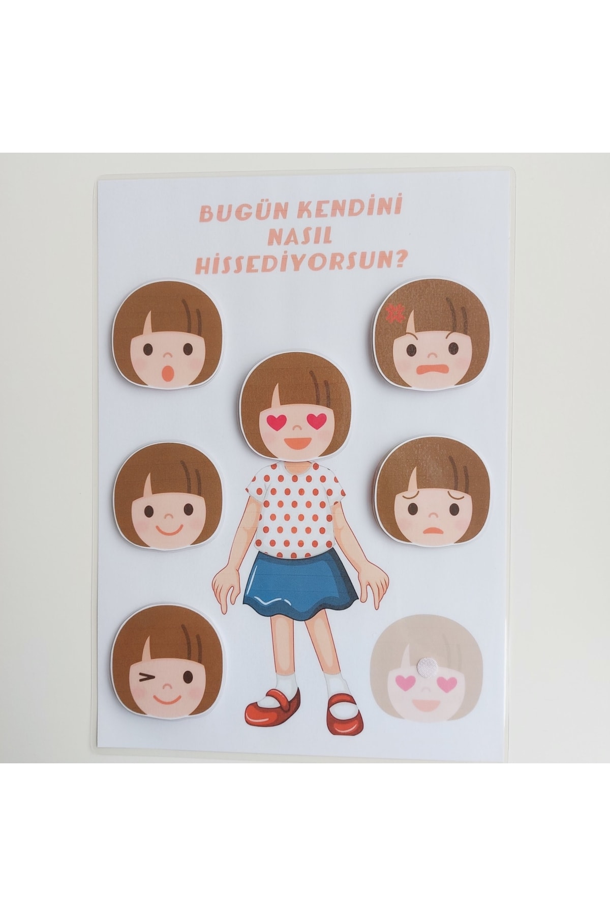 دخترک فعالیت احساسات ما