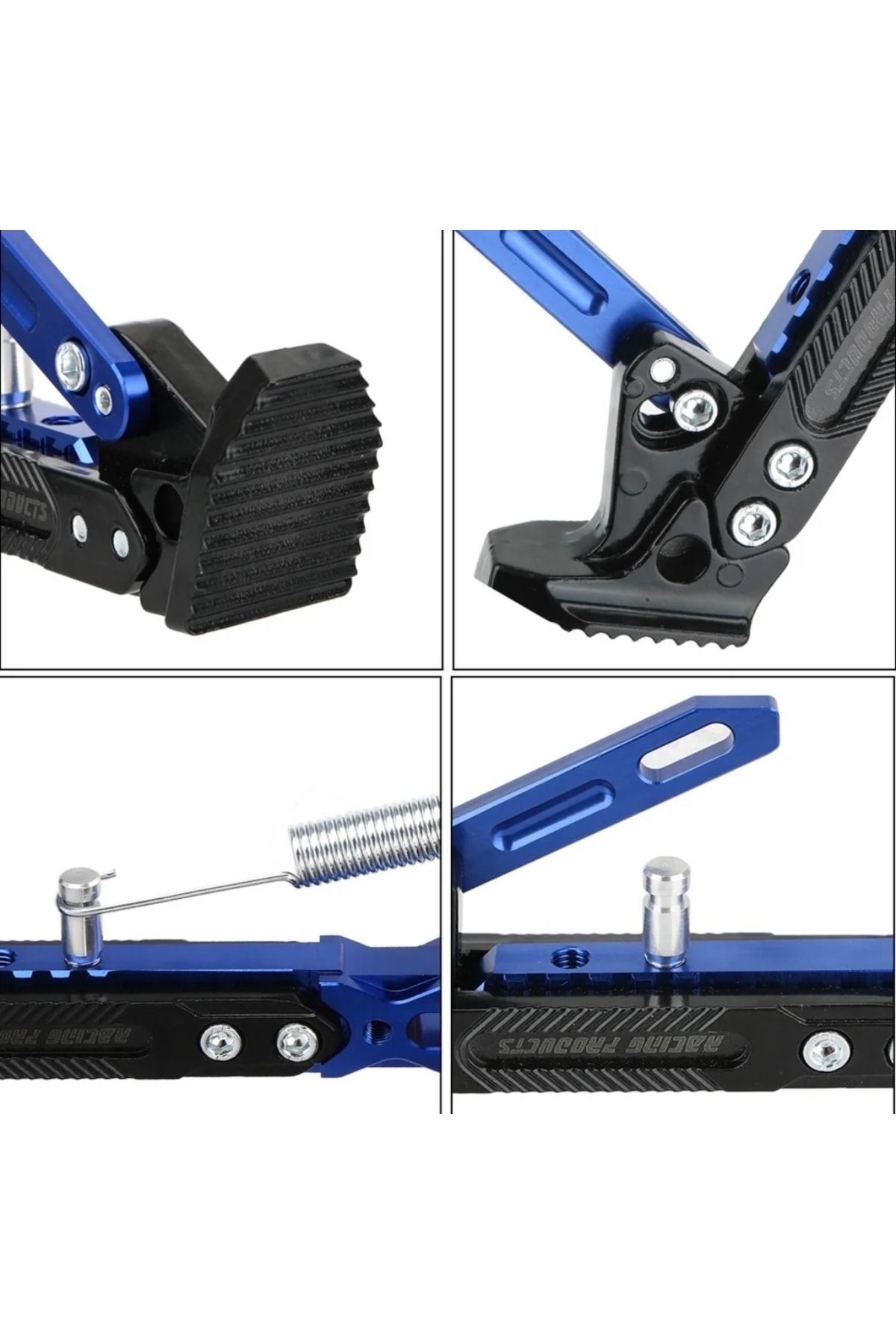Adjustable side stand for outlet motorcycle