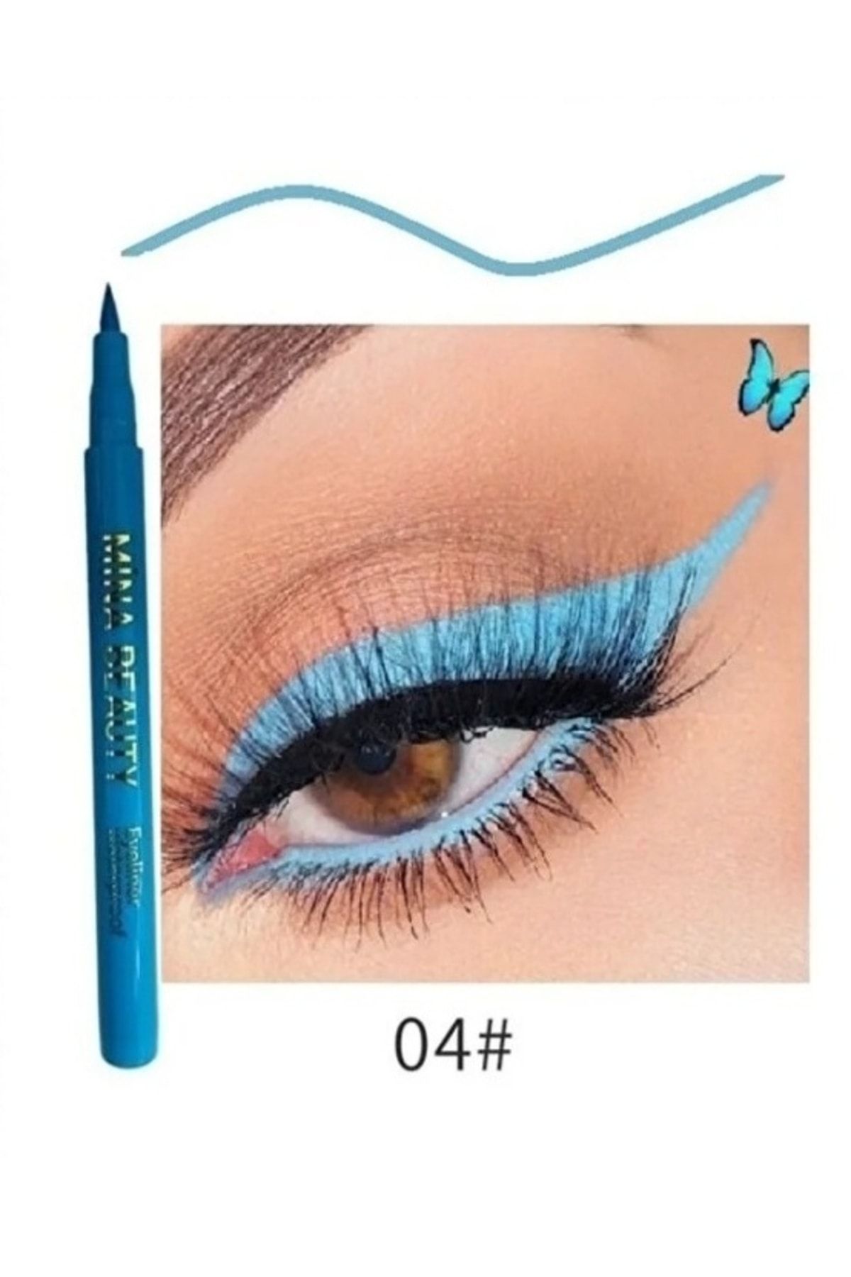 Be Best Kadın Açık Mavi Renkli Eyeliner Fiyatı Yorumları Trendyol 