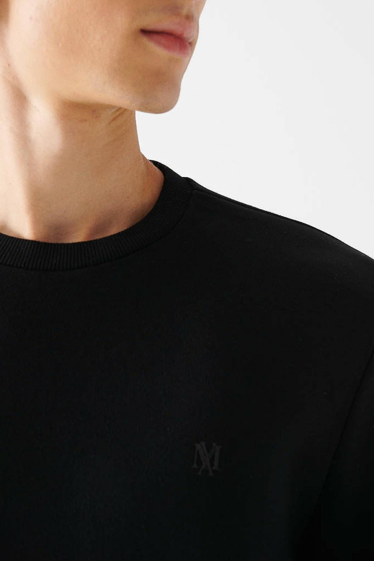 سویشرت مردانه مشکی ماوی | 065751-900-STD اورجینال - تصویر 5