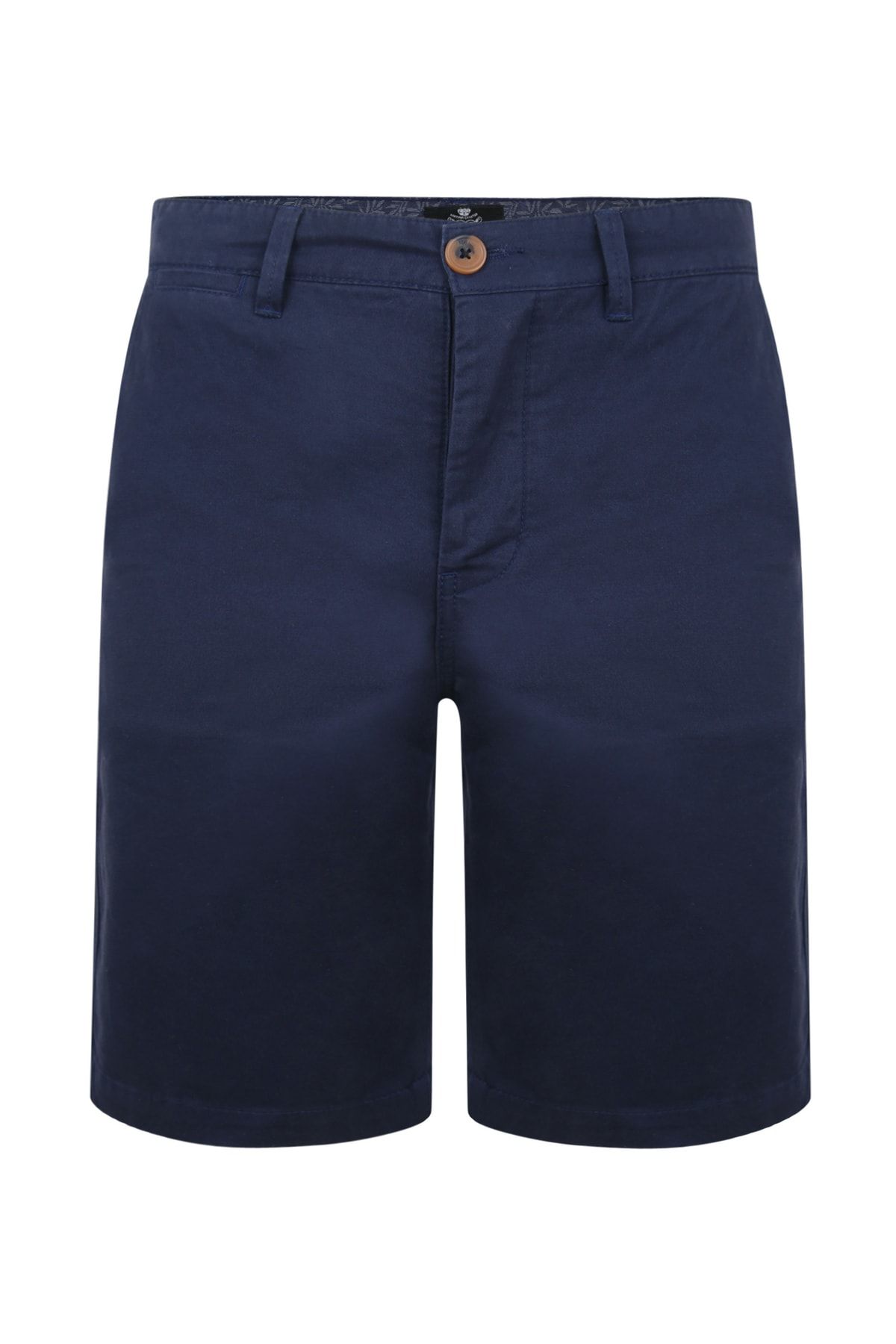 Threadbare Shorts Dunkelblau Mittlerer Bund