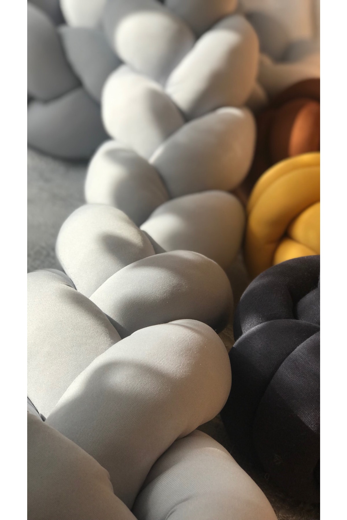 NOVAÖRGÜ Örgü Koruma 60x120 360 Cm 3lü Örgü Korumalık Yan Korumalık Beşik Koruma Kenar Koruma Yatak Koruyucu fotoğrafı 3 (önizleme)