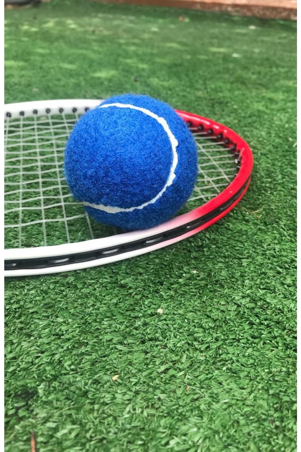 1 x Training Tennis Ball Blue