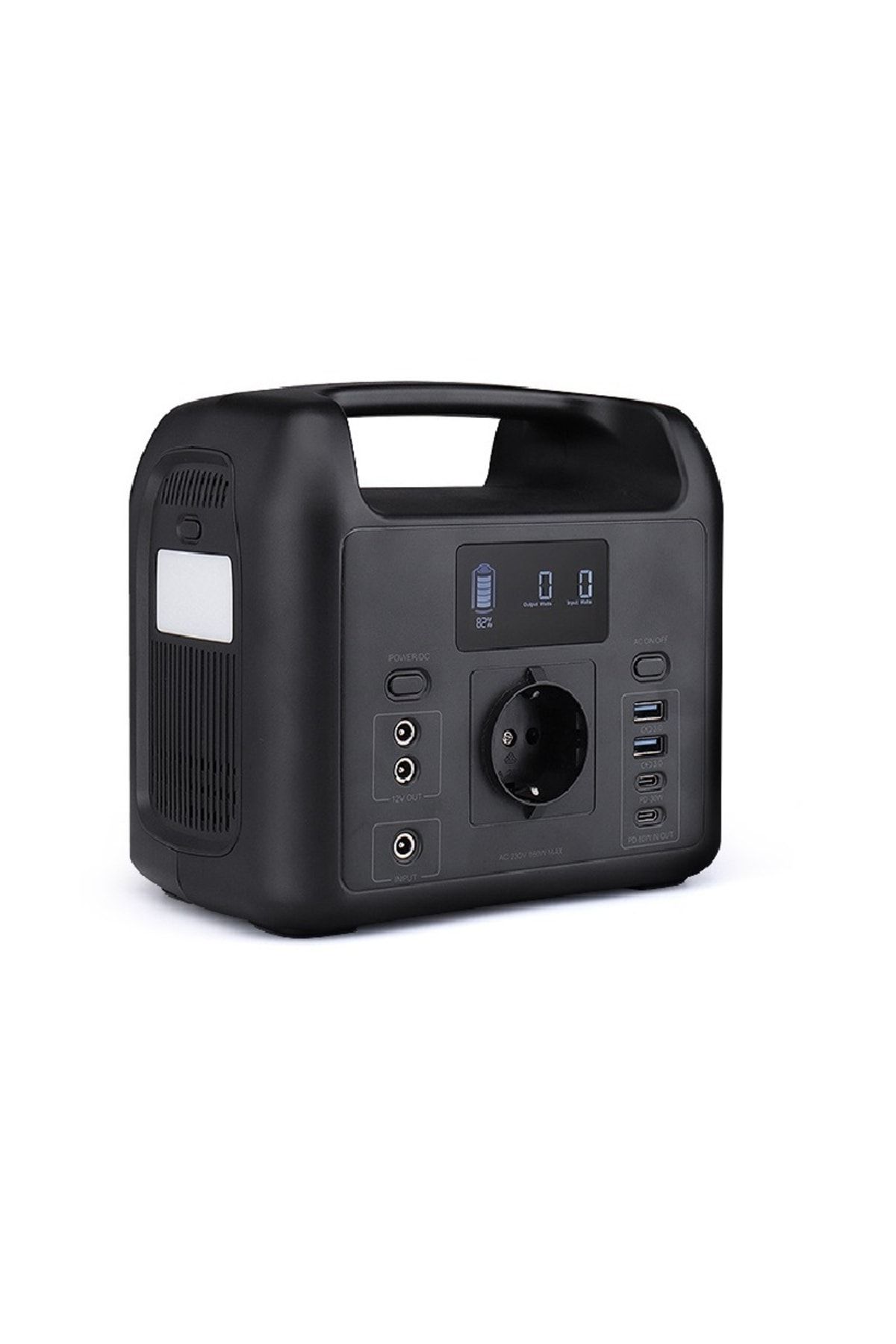 300W, TAşıNABILIR GÜNEş PANELLI LED AYDıNLATMALı, LCD EKRANLı, GÜÇ İSTASYONU