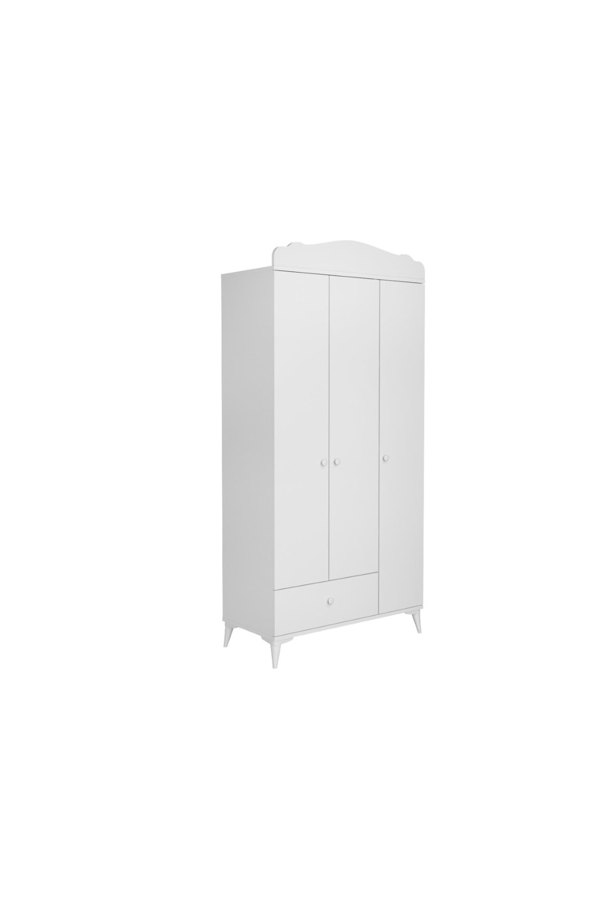 Baby Darling Sansa 3 Kapaklı Dolap Beyaz fotoğrafı 3 (önizleme)