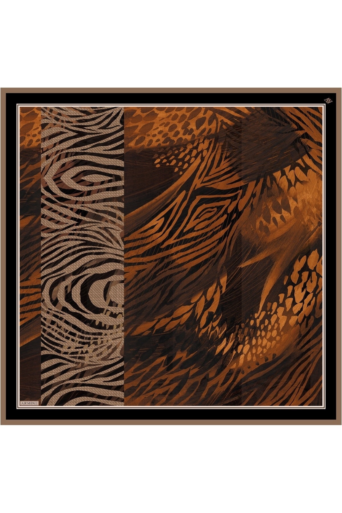 روسری زنانه آرمینه | E22KA8837D02 Armine - Image 5