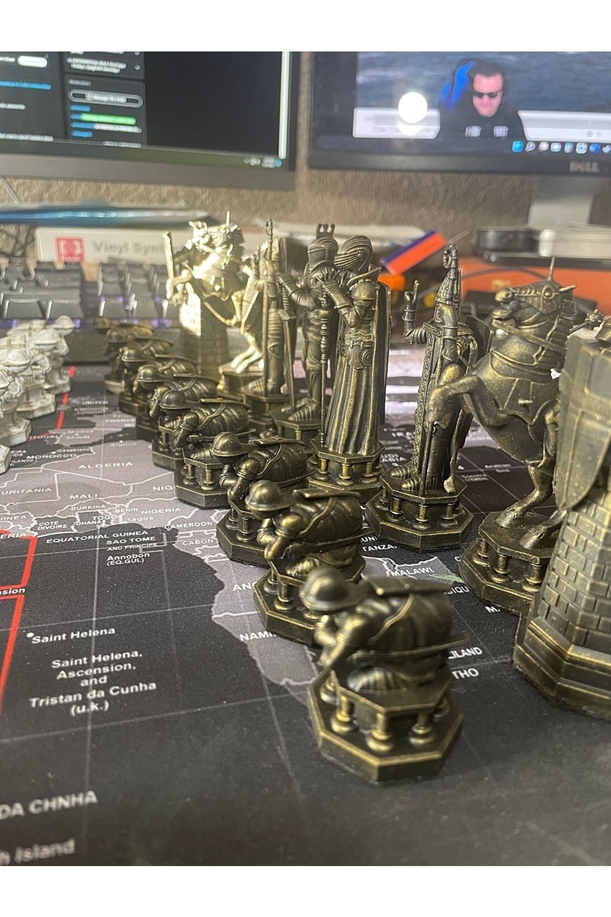 TuransoyCraft Harry Potter Felsefe Taşı Satranç Takımı Taşları (SERT PLASTİK)