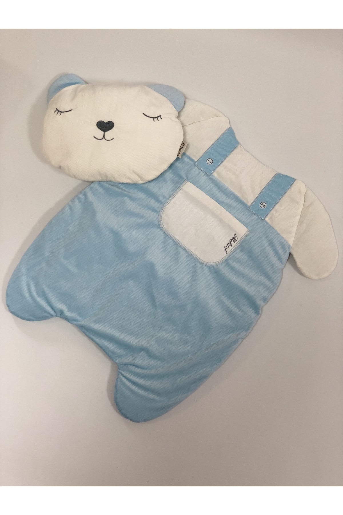 Bebitof Alt Açma Seti - Alt Açma Oyun Minderi Bebek Bakım Mavi fotoğrafı 2 (önizleme)