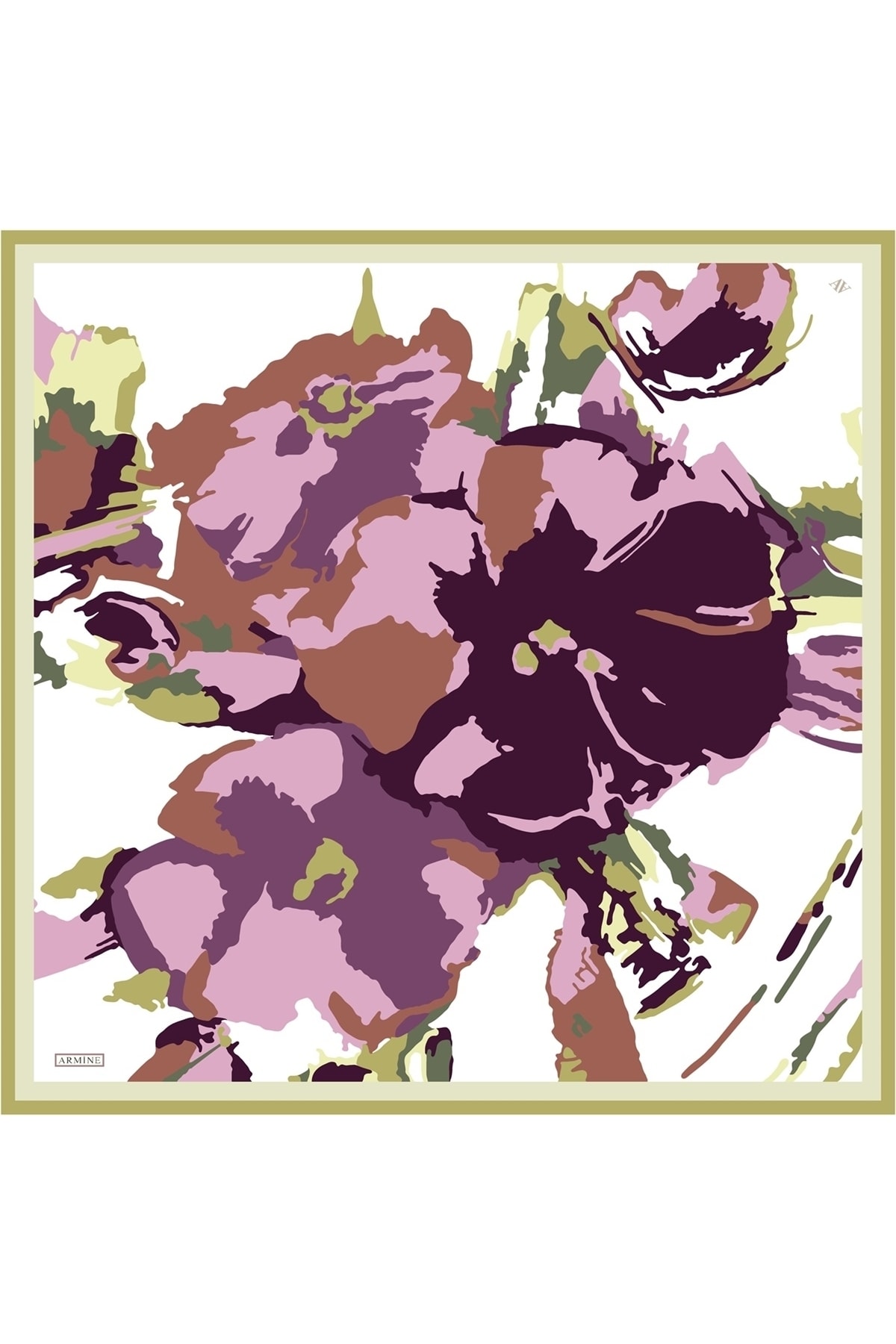 روسری زنانه آرمینه | E23YA8935D01 Armine - Image 5