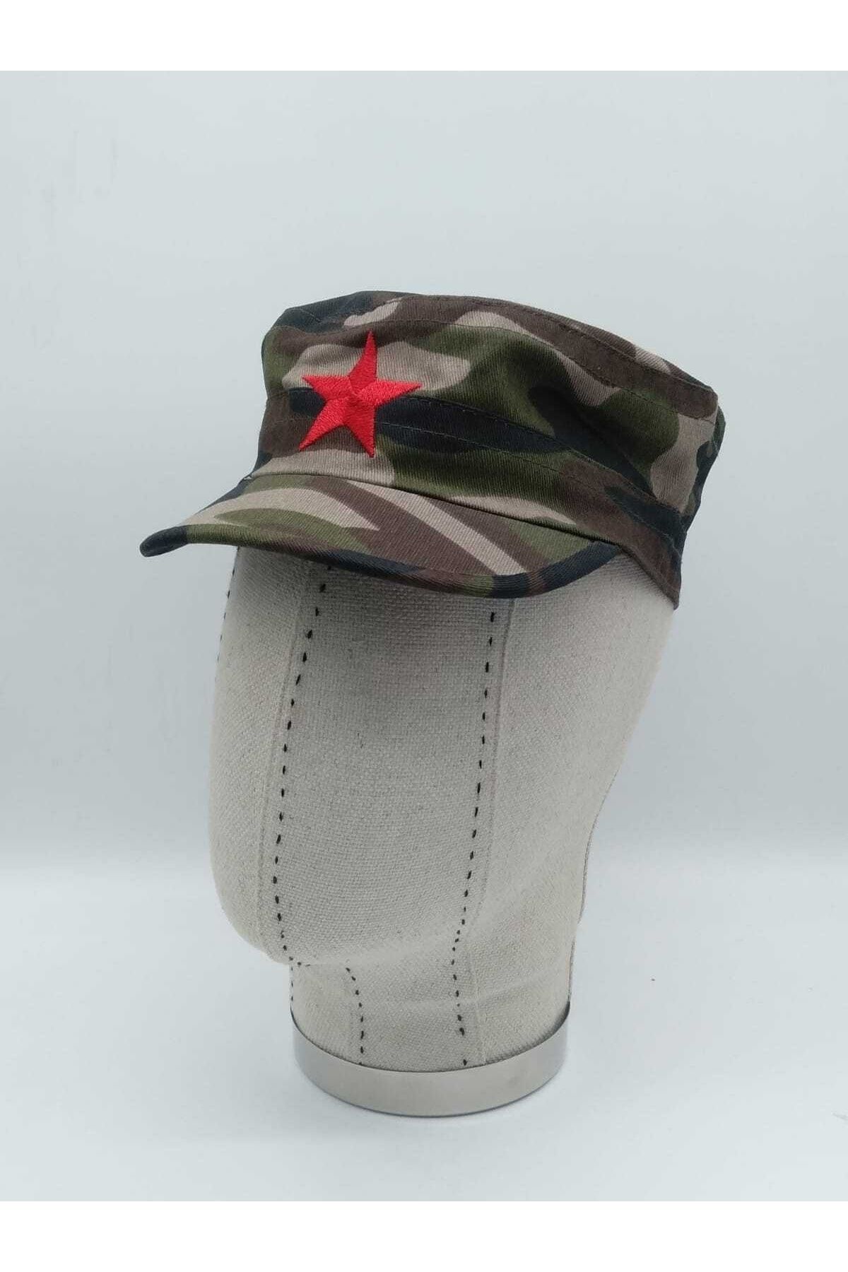 Green hat with red hot sale star