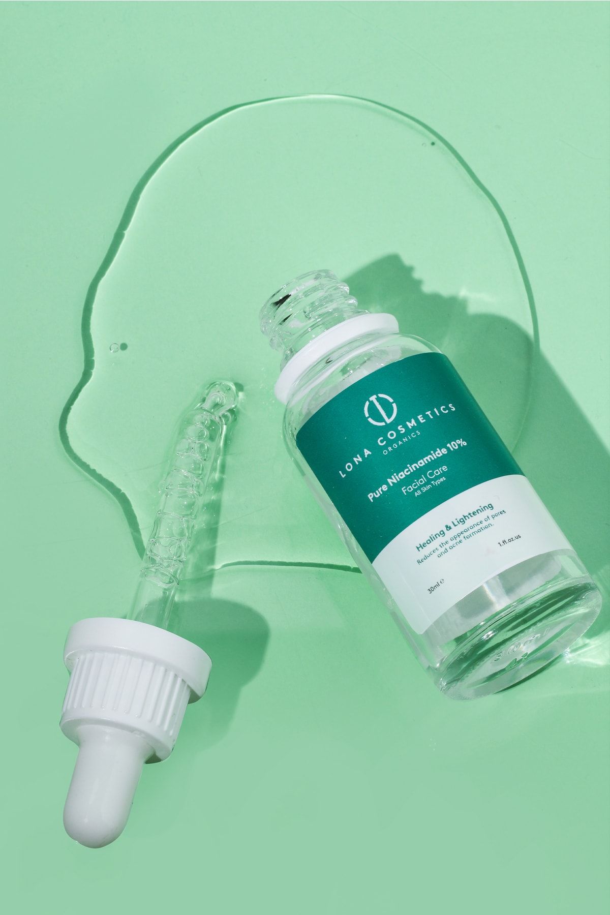 Lona Cosmetics Sivilce Gözenek Ve Siyah Nokta Gidermeye Yardımcı Aydınlatıcı Pure Niacinamide %10 Serum NE11887