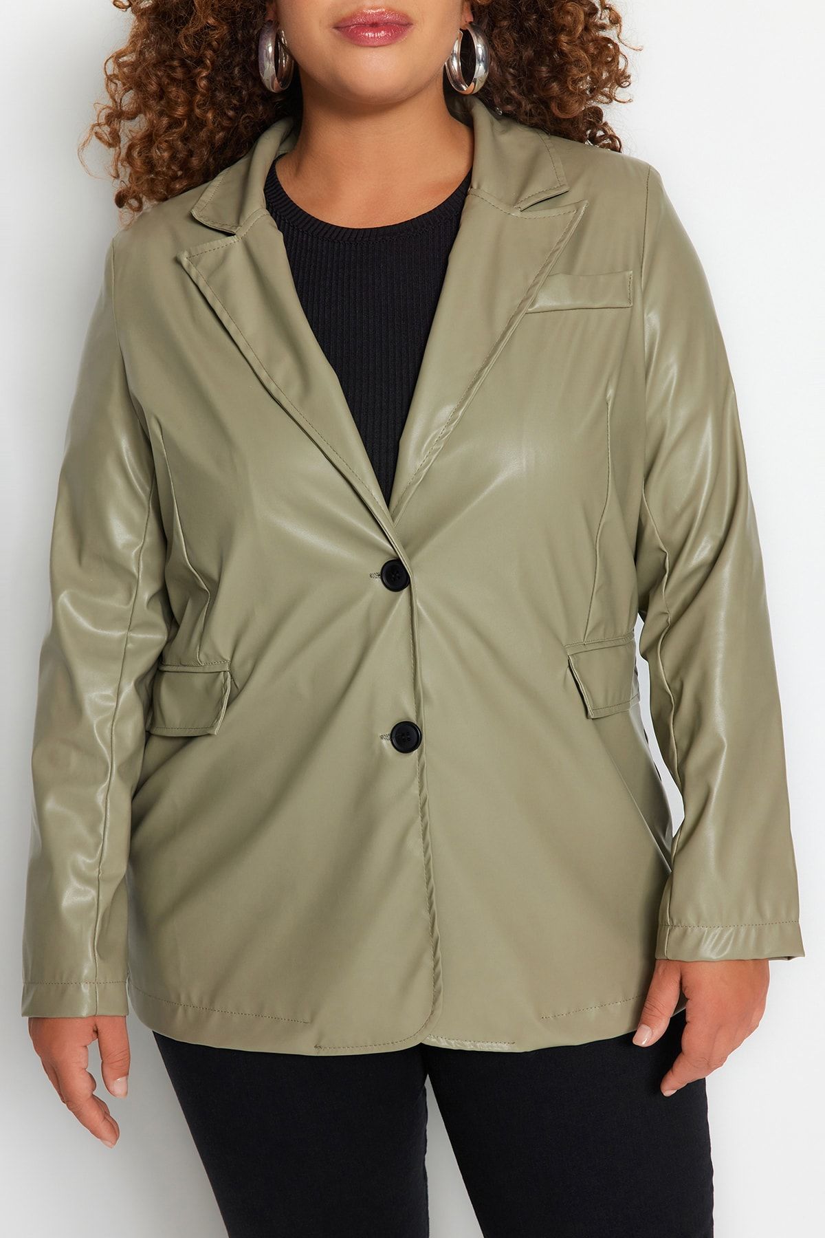 Plus size nylon sales jacket