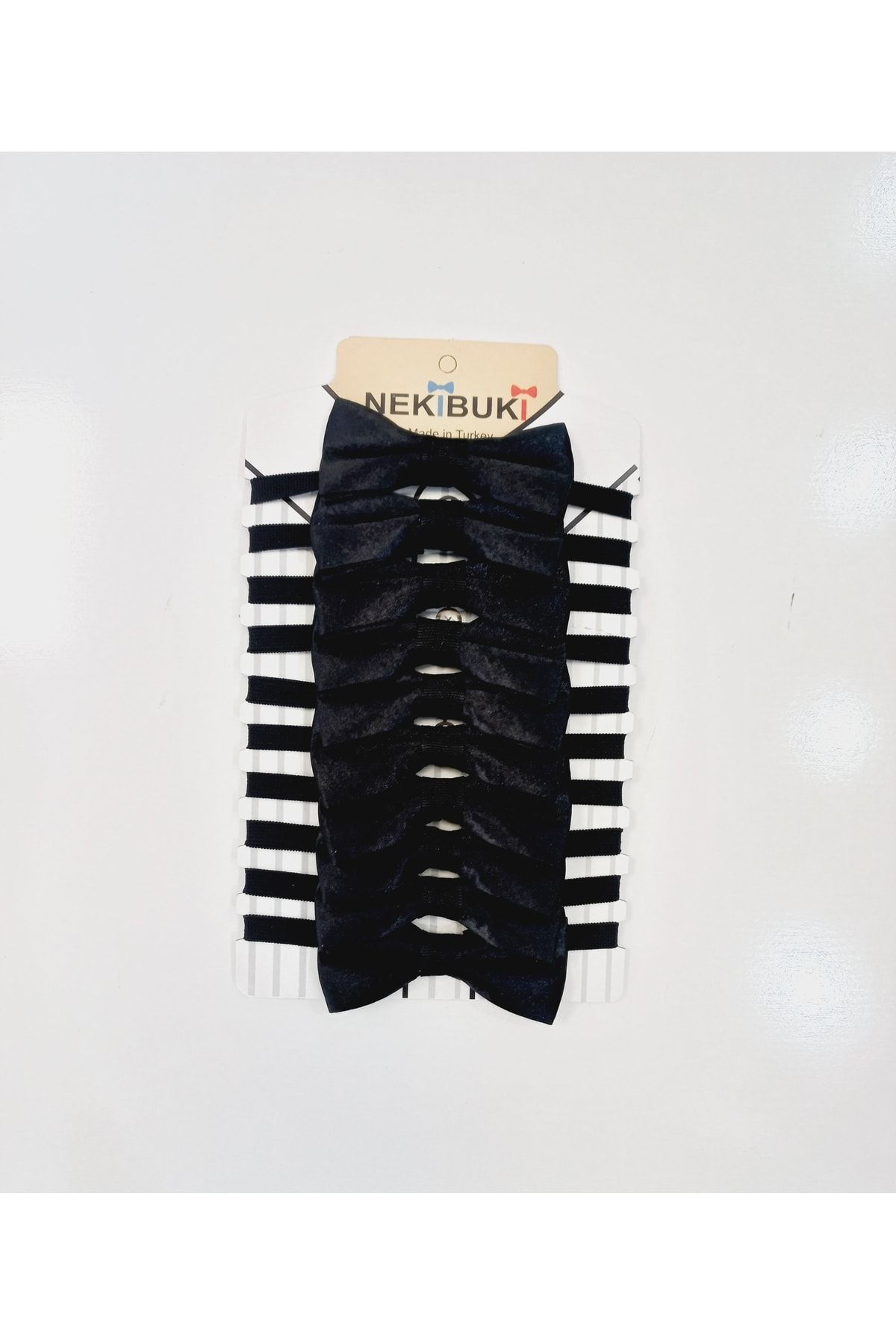 Miyakidsworld Set De Papion Pentru Copii, Negru, 10 Buc., Satinat Lucios, 23 Aprilie, 29 Octombrie, 10 Noiembrie. Unisex - Single Dimension