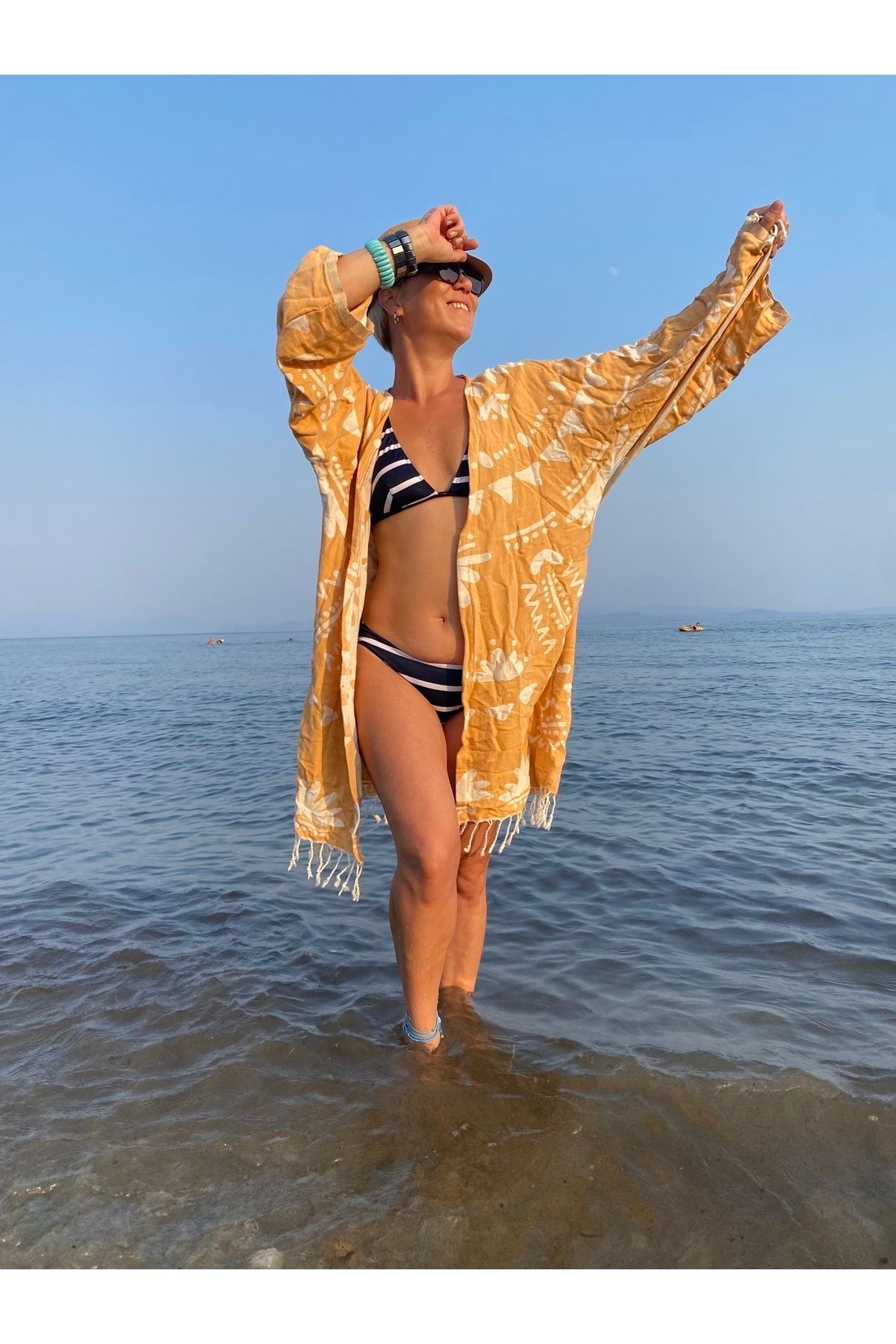 Swimsuit caftan deals