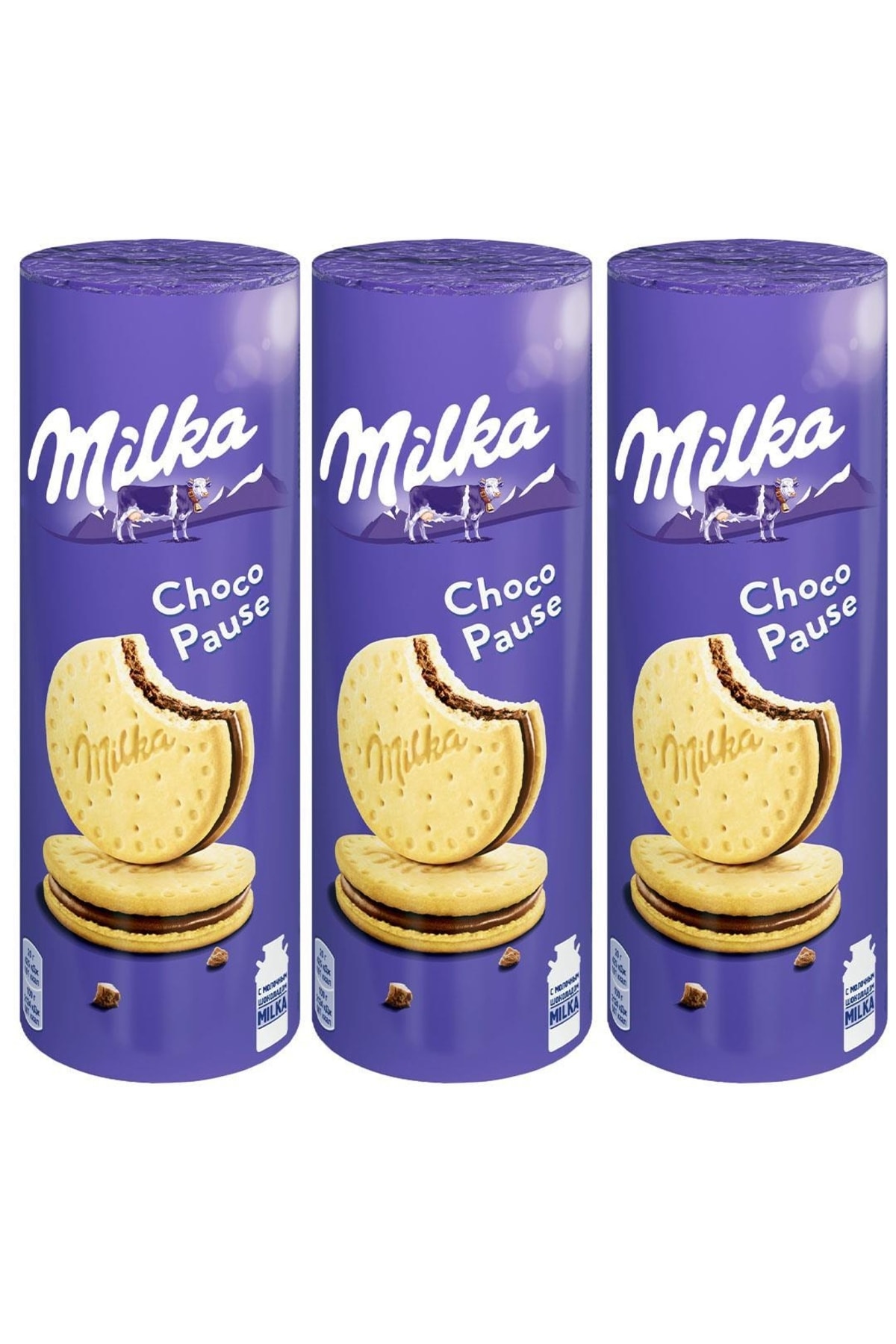 Milka Choco Pause 3 X 260 Gr ikolatas Kremal Sandwich Bisk vi Ithal Milka choco pause 3 x 260 gr ikolatas kremal sandwich bisk vi ithal